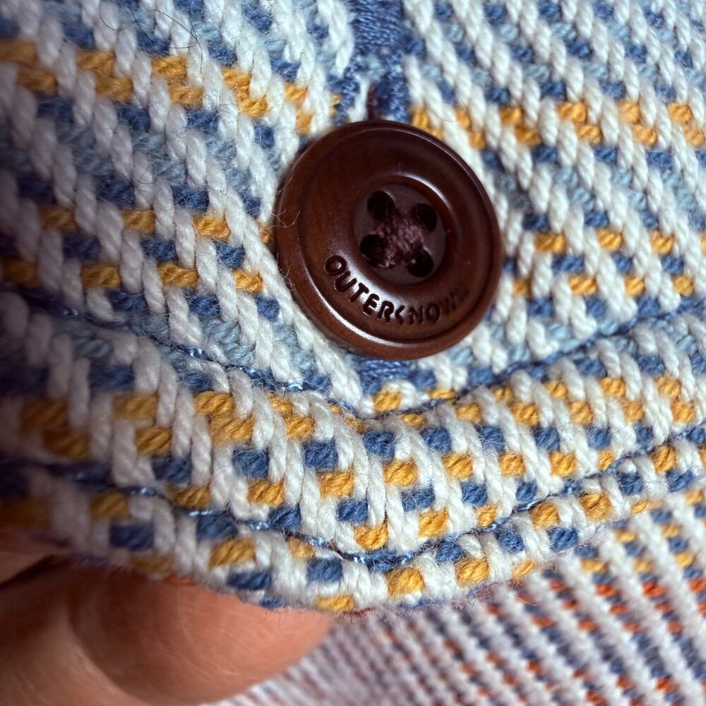Outerknown Multicolor Striped Casual Button Down … - image 4